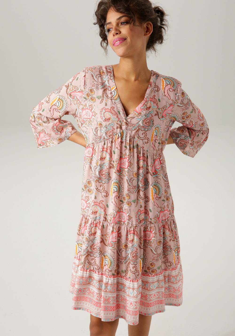 Aniston CASUAL Dress 'Aniston' in Dusky Pink Angebote
