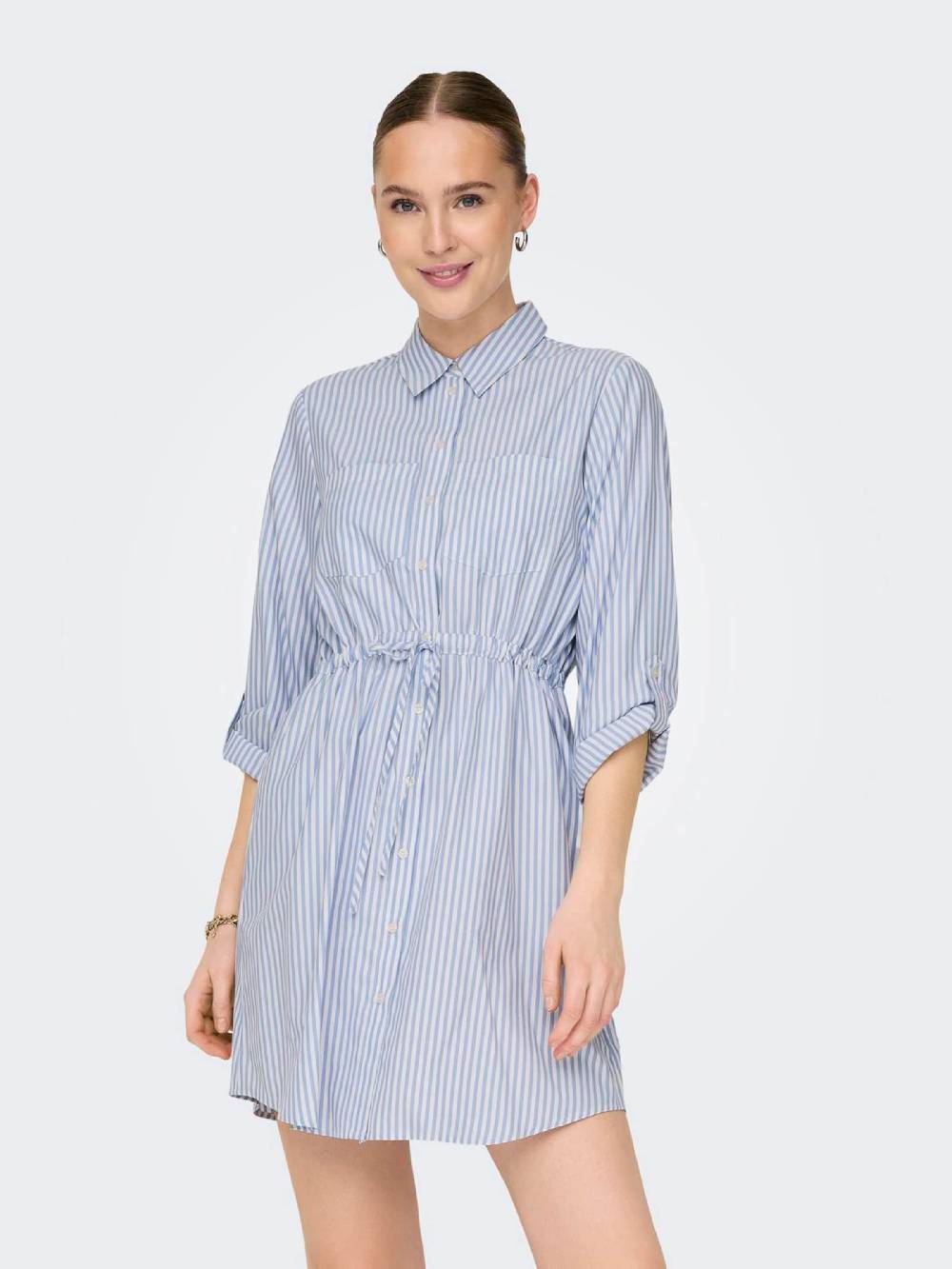 ONLY Shirt Dress 'SARAH' in White Osterangebot