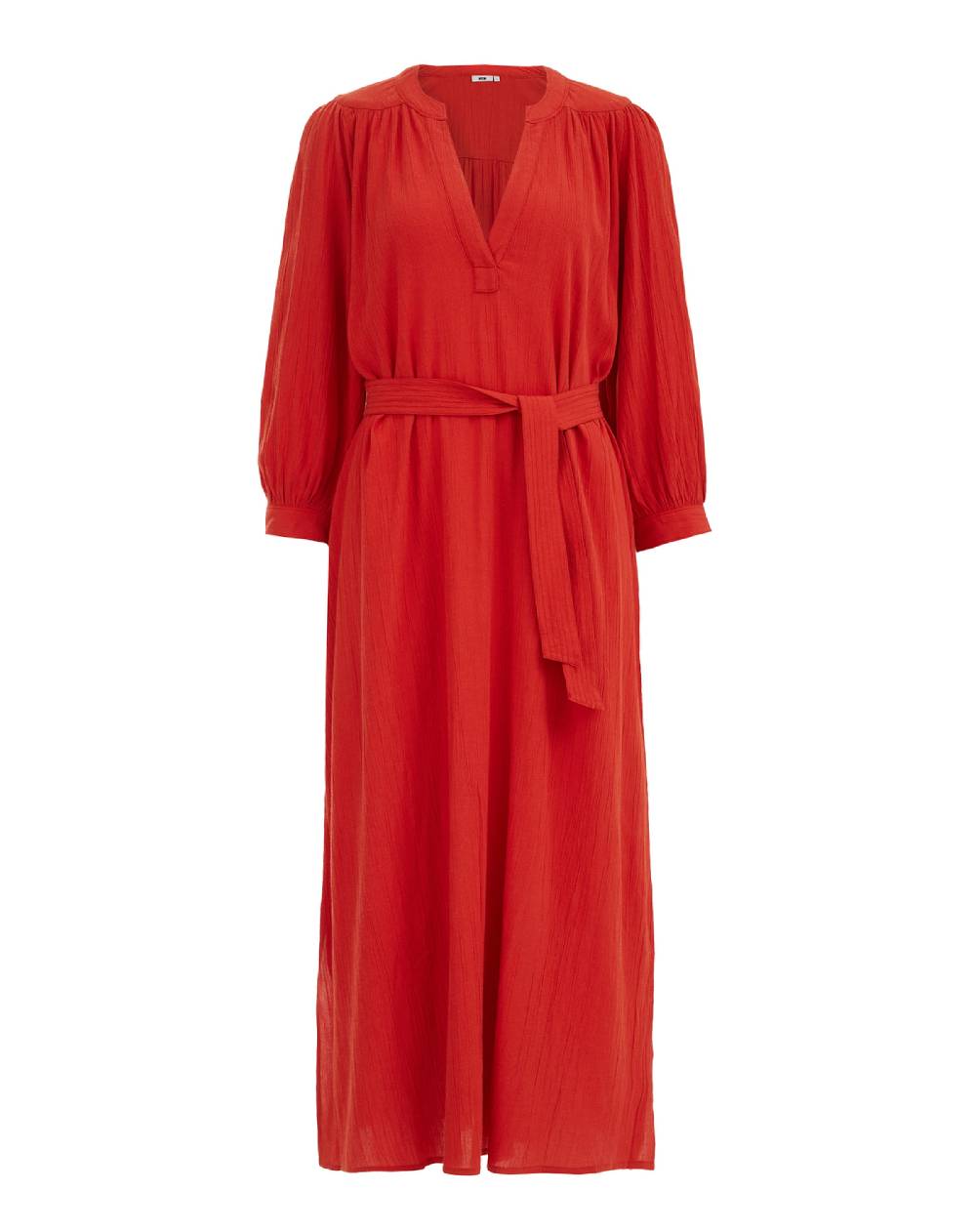 WE Fashion Shirt Dress in Bright Red Vatertagsangebot
