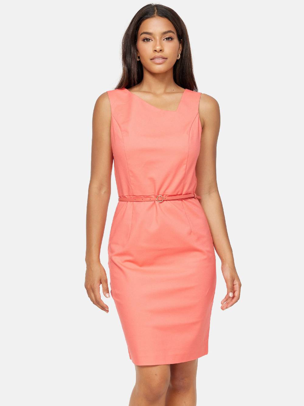 Orsay Sheath Dress in Orange Neueste Mode