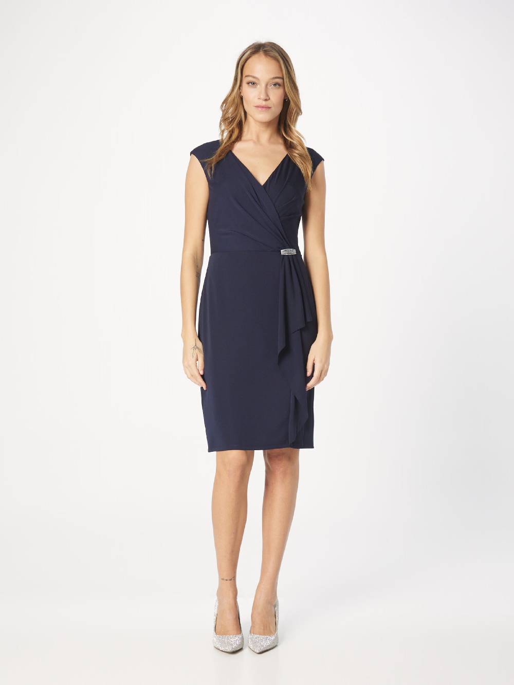 Lauren Ralph Lauren Sheath Dress 'RYLAN' in Navy Zeitbegrenzte Promotion