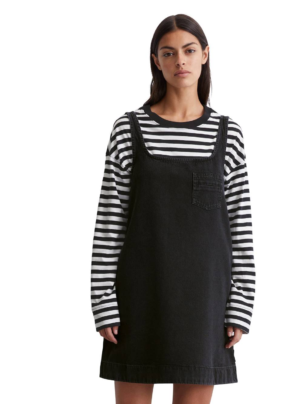 Marc O'Polo DENIM Dress in Black Denim Speichern exportieren