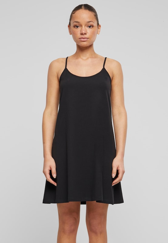 Urban Classics Dress in Black Rabatt