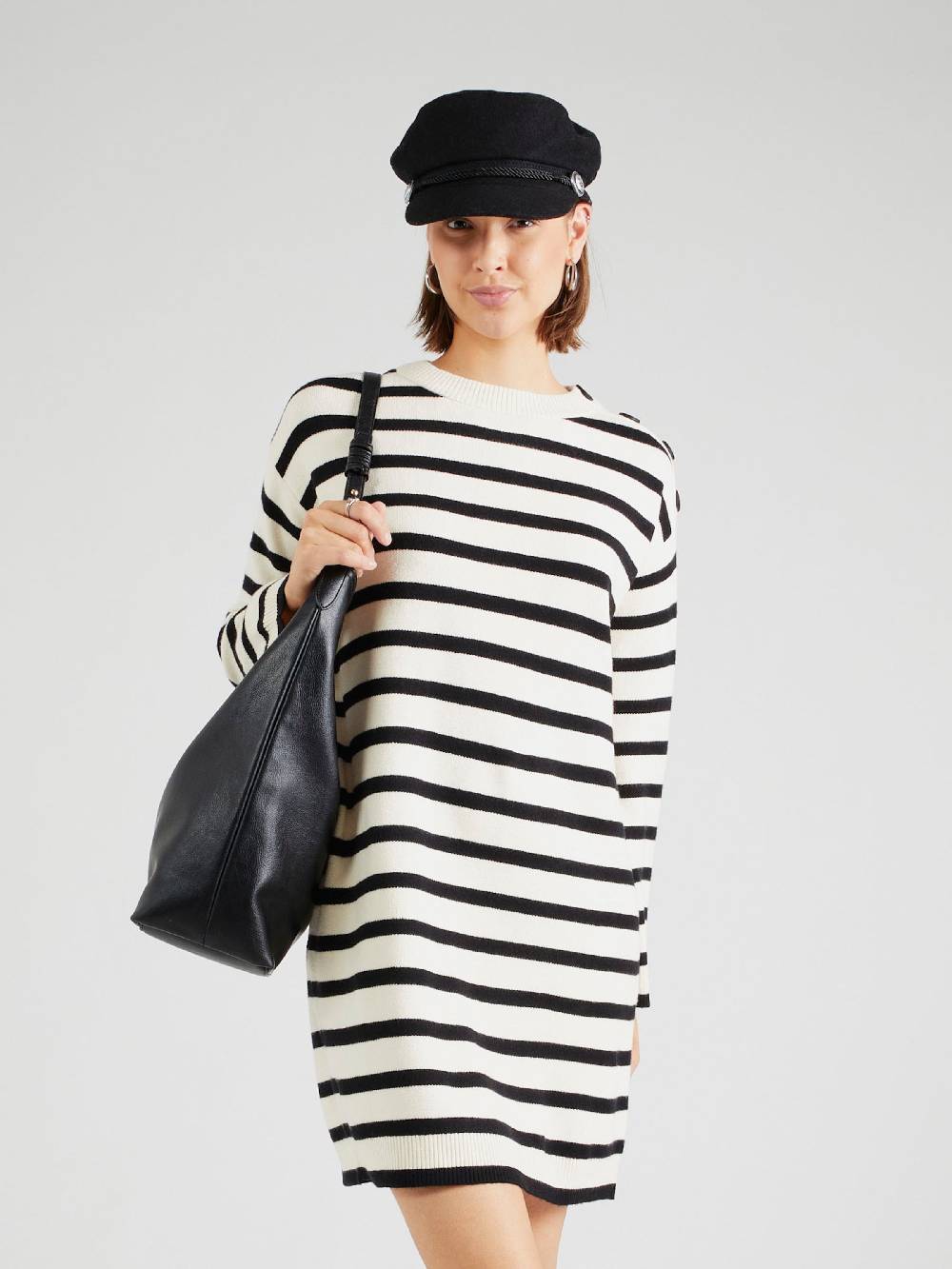 VERO MODA Knitted dress 'VMSABA' in Beige Begrenztes Angebot