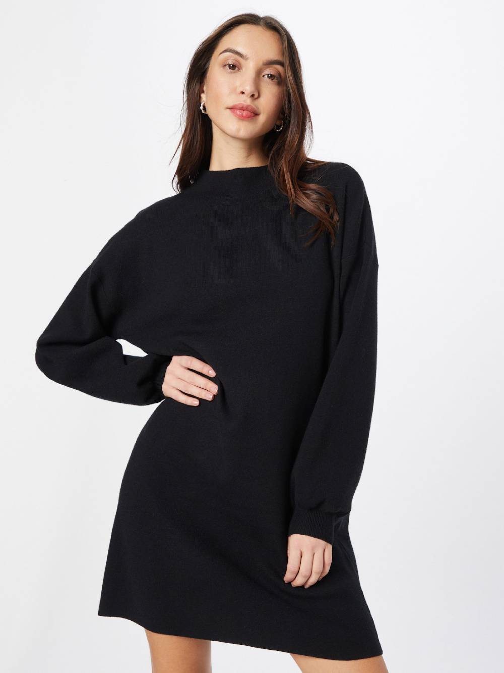 VERO MODA Knitted dress 'Nancy' in Black Cyber Monday