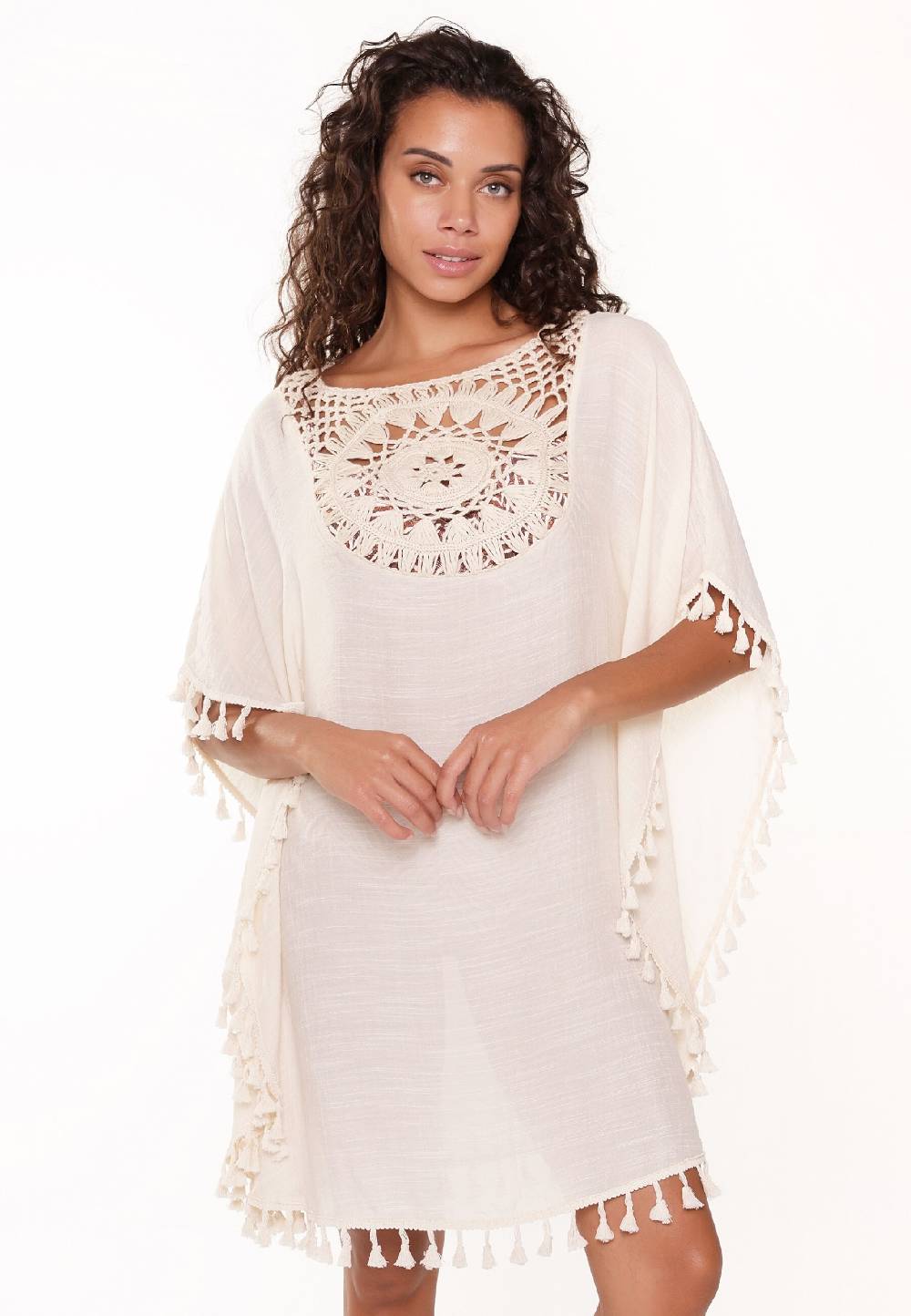 LingaDore Beach Dress in Beige Muttertagsangebot
