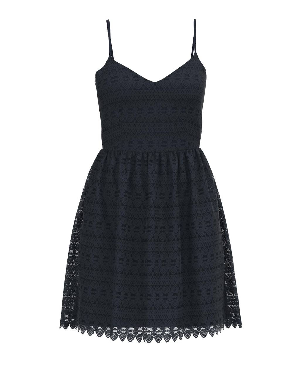 VILA Summer Dress 'AGNES' in Night Blue Zeitlich begrenztes Angebot