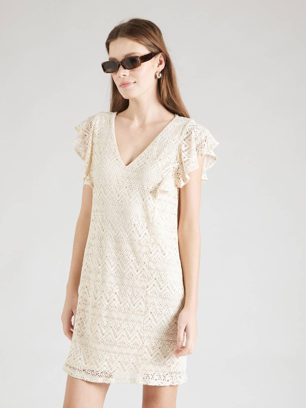 VERO MODA Summer Dress 'VMMaya' in Cream Riesige Ersparnisse