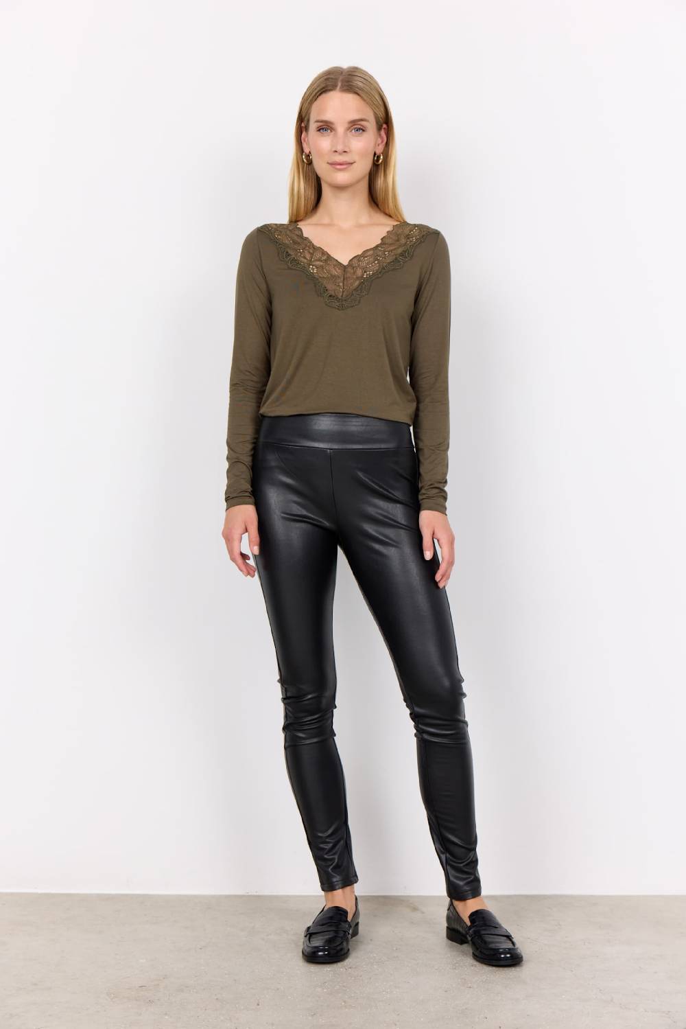 Soyaconcept Skinny Leggings 'HAIDA' in Black Black Friday Preise