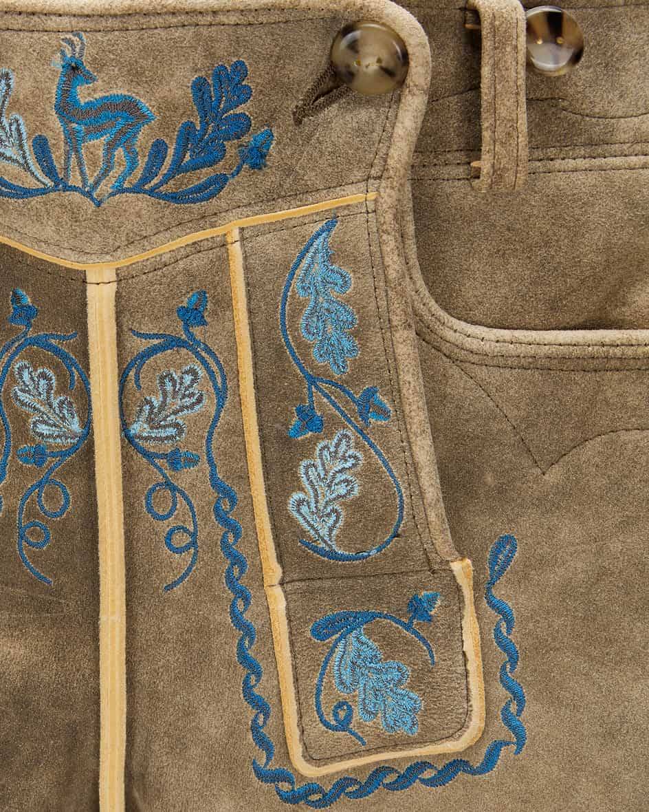Meindl Kochelsee Lederhose aus Hirschleder Kauf eins, bekomm eins gratis