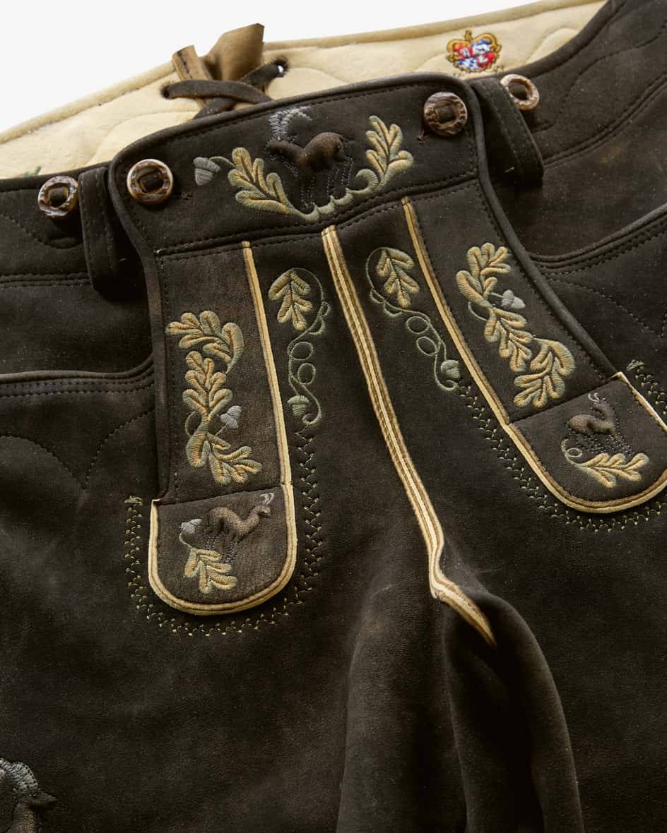 Meindl Schareck Lederhose aus Hirschleder Sonderangebote