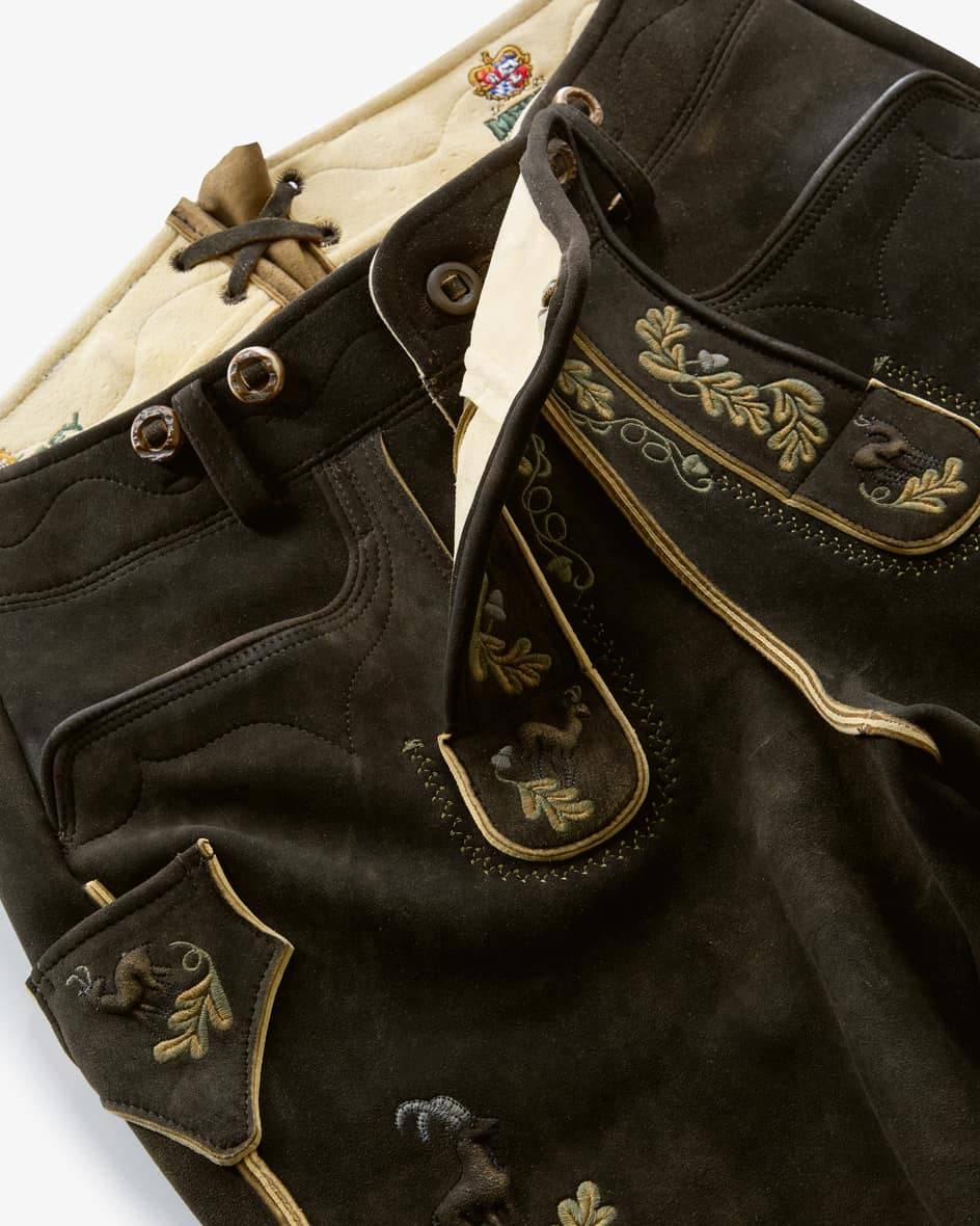 Meindl Schareck Lederhose aus Hirschleder Sonderangebote