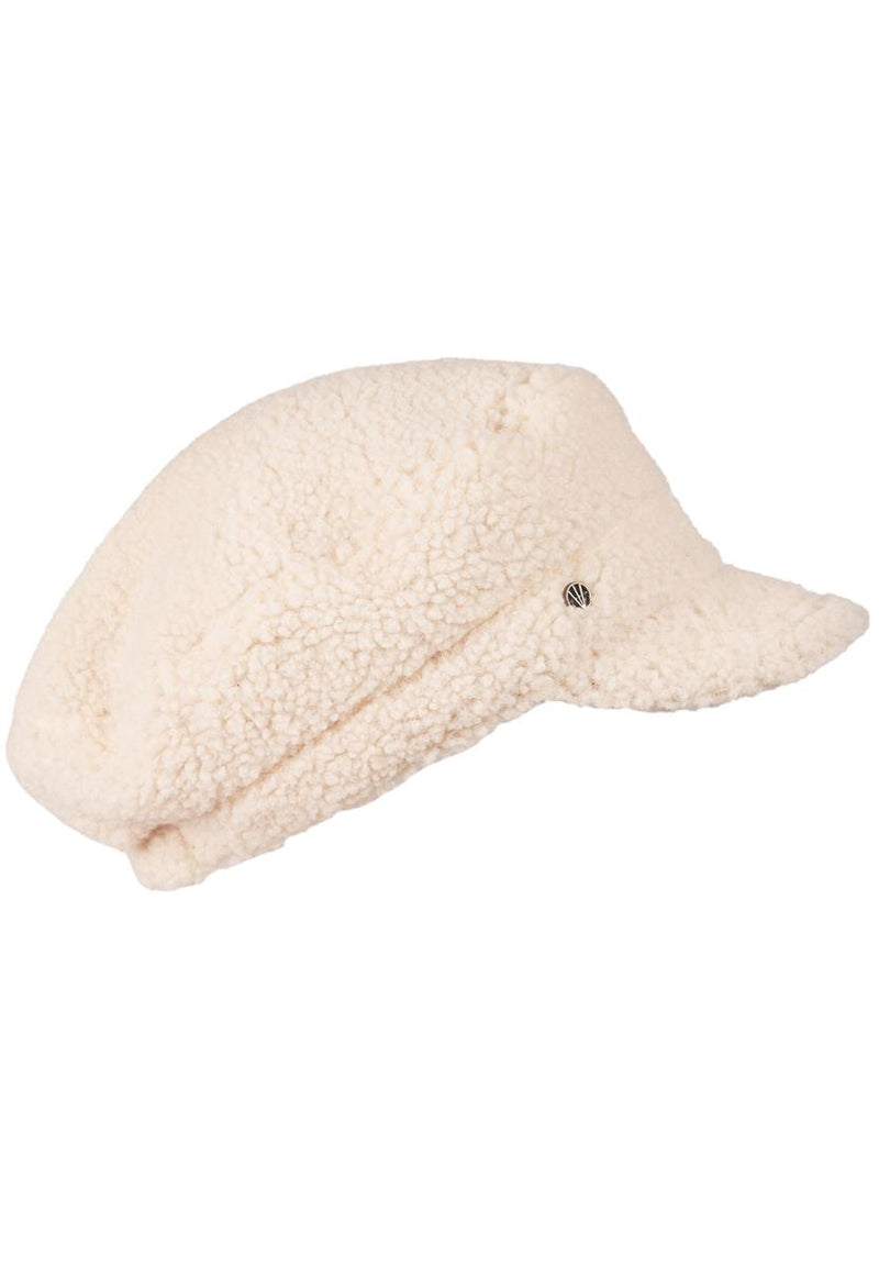 Loevenich Lammfell Imitation Kappe + Handschuh - Beige Online