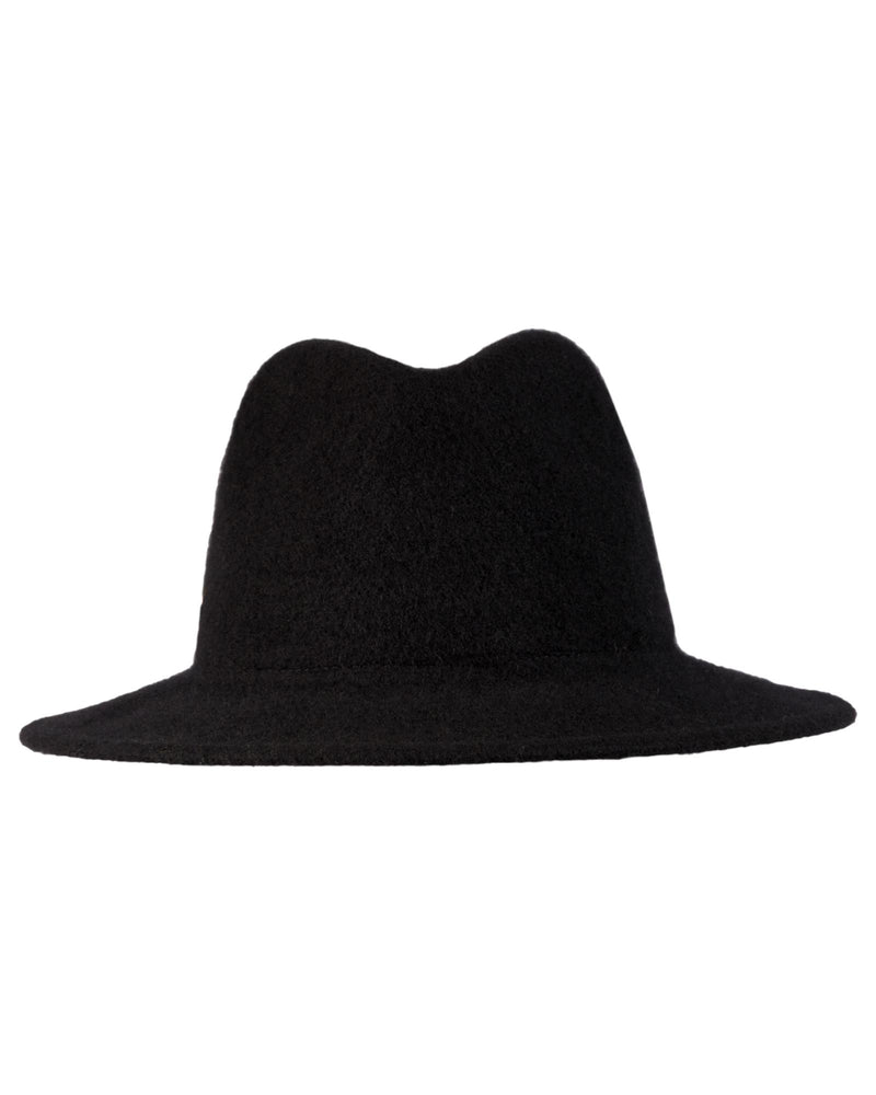 Loevenich Damen Woll-Fedora - Schwarz Meist gekauft