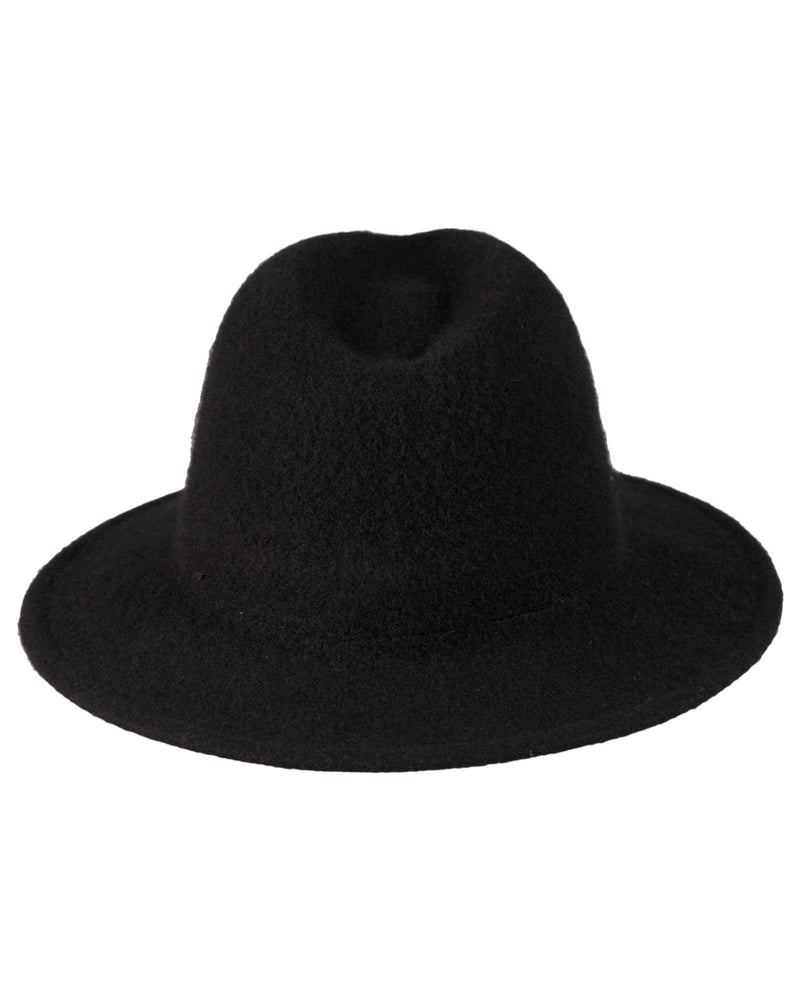 Loevenich Damen Woll-Fedora - Schwarz Meist gekauft