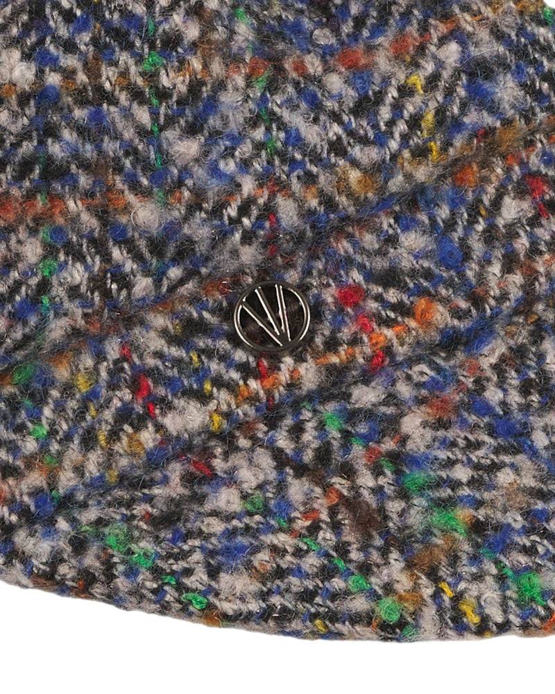 Loevenich Tweed Kapitänskappe - multi Blau Weihnachtsangebot