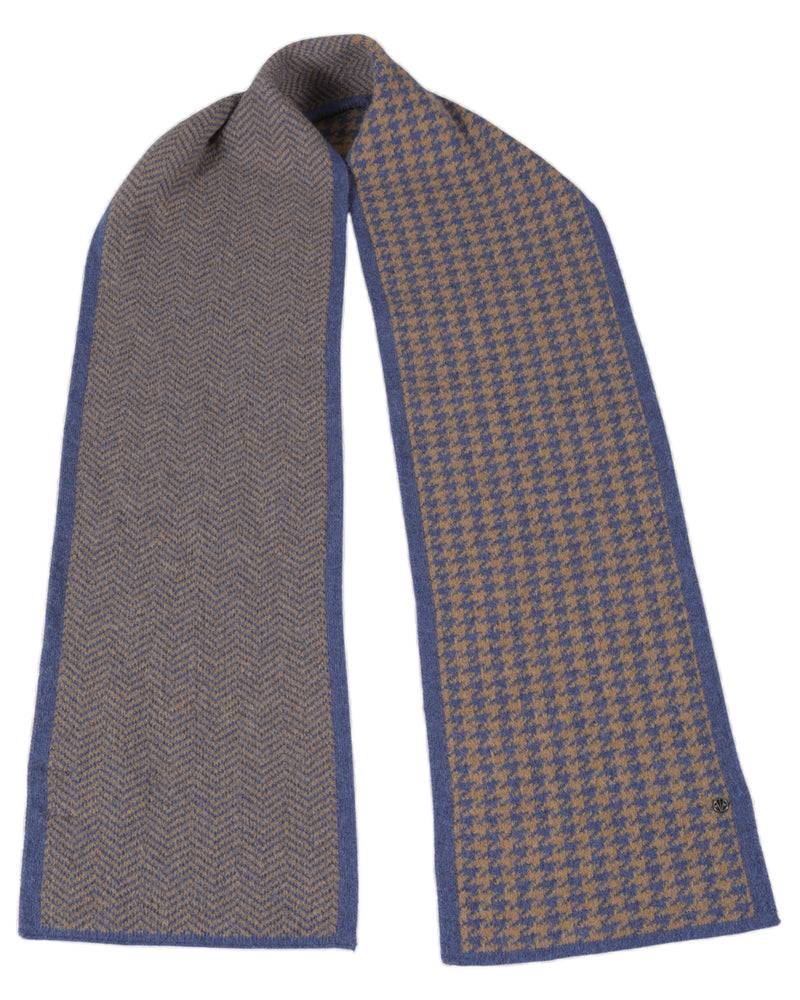 Loevenich Schal 2'farbig - Kamel-Blau Osterangebot