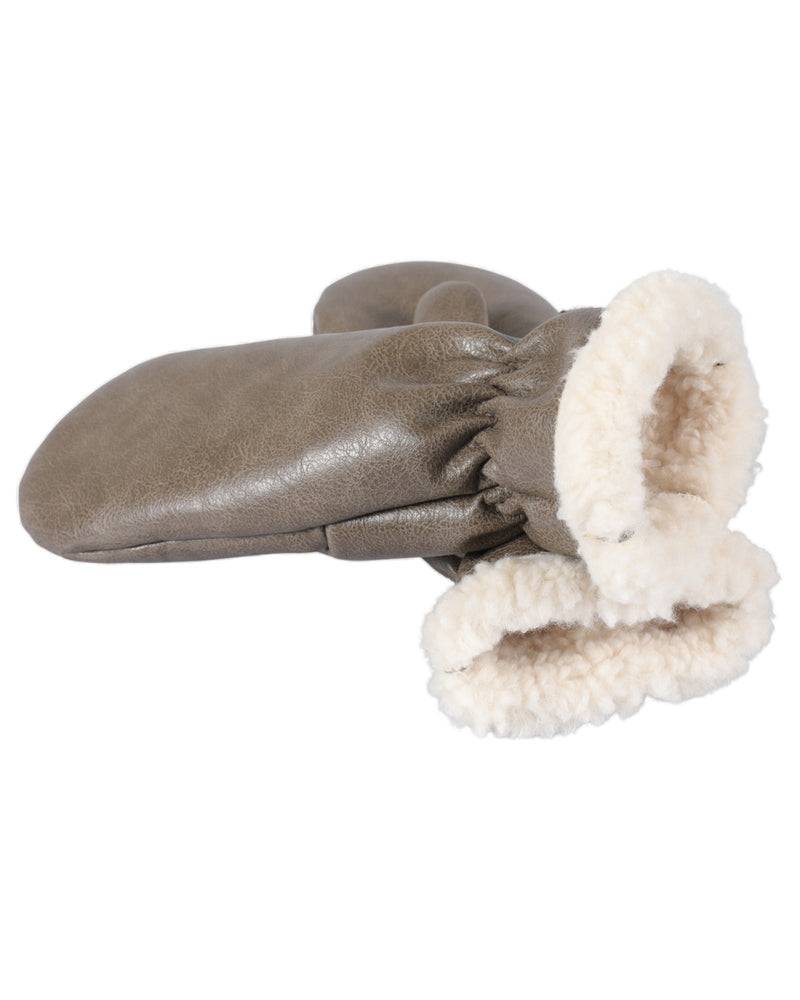 Loevenich Kunstleder Handschuhe - Oliv Jubiläumsangebot