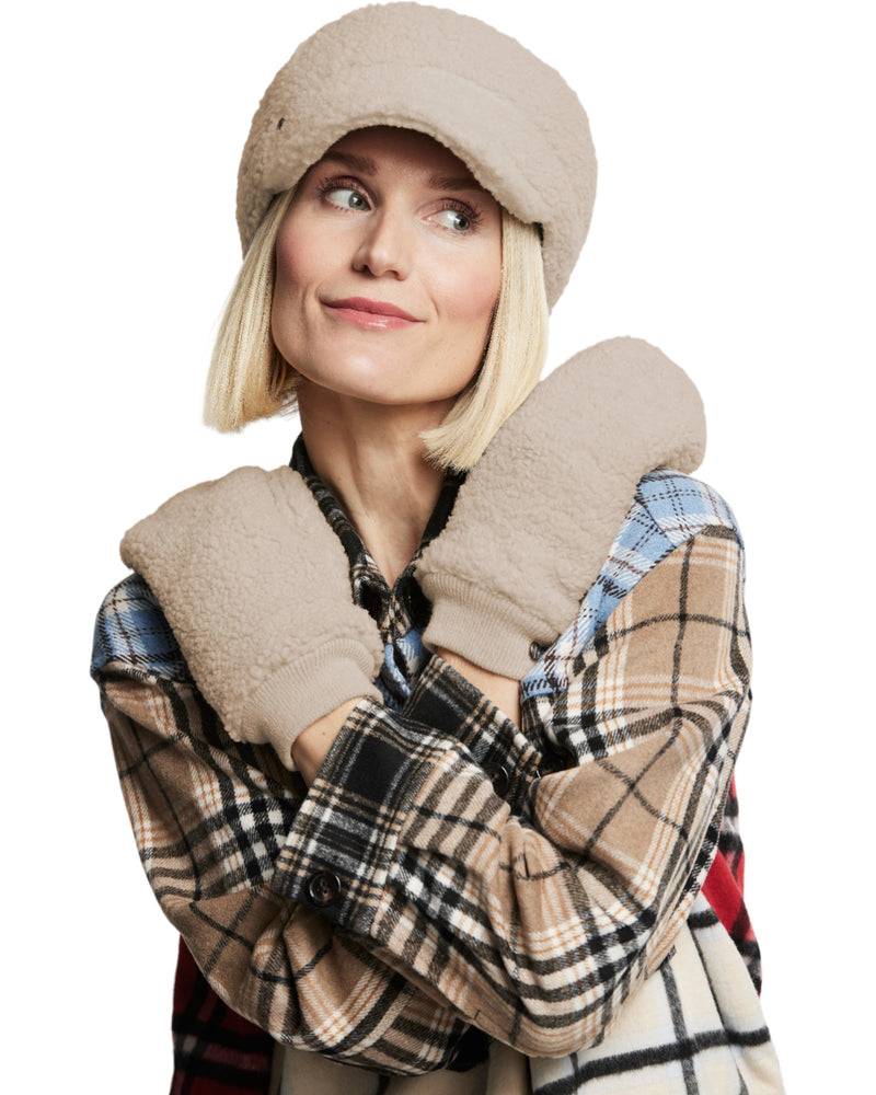 Loevenich Teddy Fäustlinge - Beige Exklusive Angebote