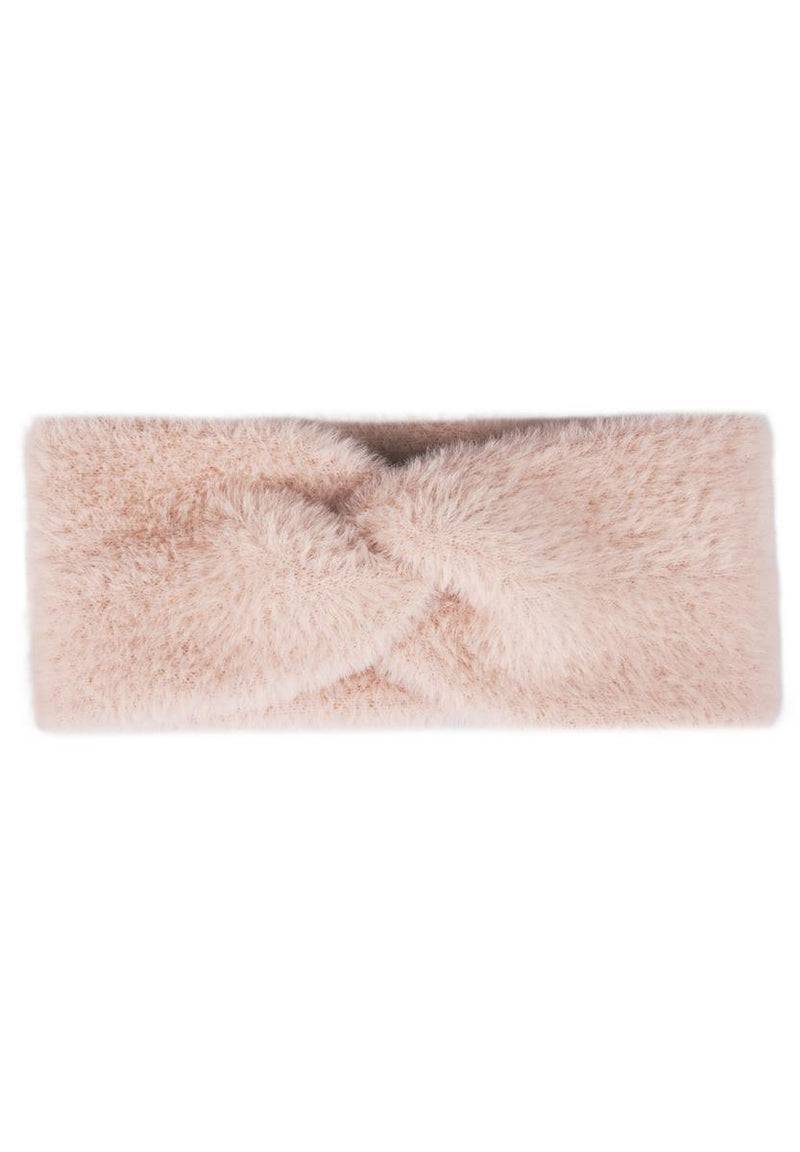 Loevenich Stirnband Fake Angora - Beige Riesige Rabatte