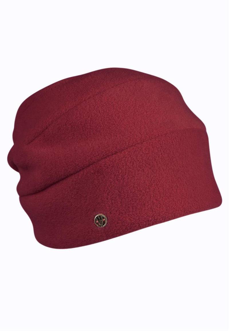 Loevenich Beanie aus PolarSoft® Fleece - Dunkelrot Clearance-Verkauf