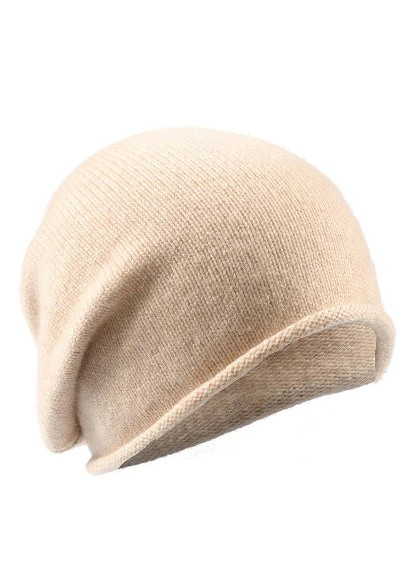 Loevenich Kaschmir Beanie - Beige meliert Online