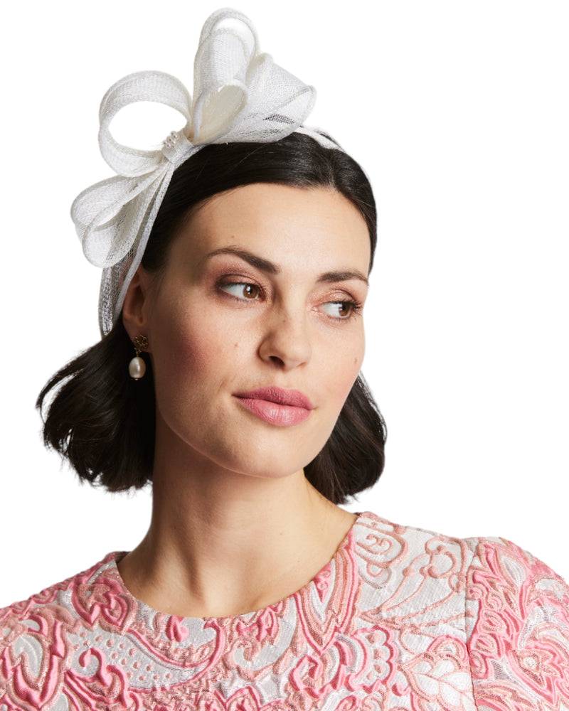 Loevenich Sinamaye Fascinator-Creme Auslauf