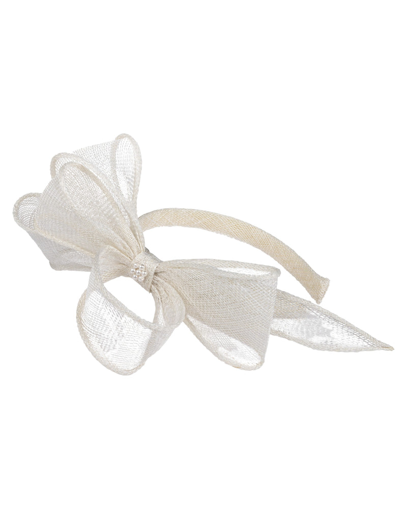 Loevenich Sinamaye Fascinator-Creme Auslauf