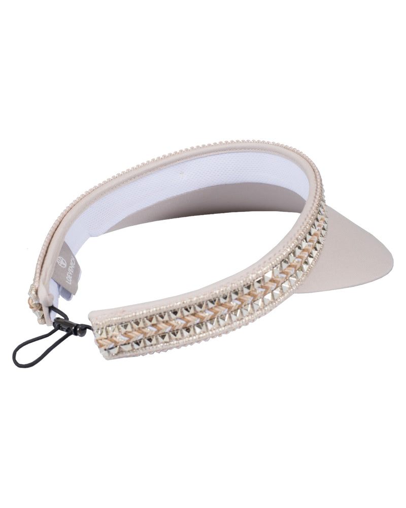 Loevenich Visor mit Nieten-Garnitur - Sand Verkauf