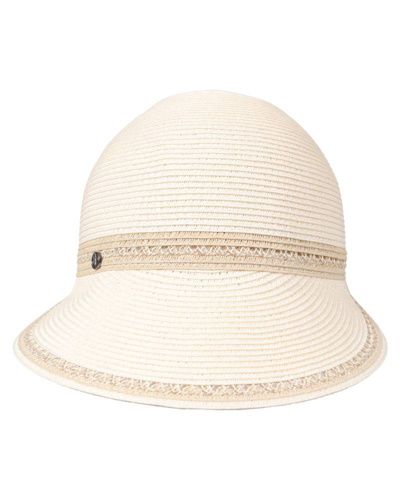 Loevenich Baseball Cap aus softer melange Papierborte-Creme-Natur Schlussverkauf