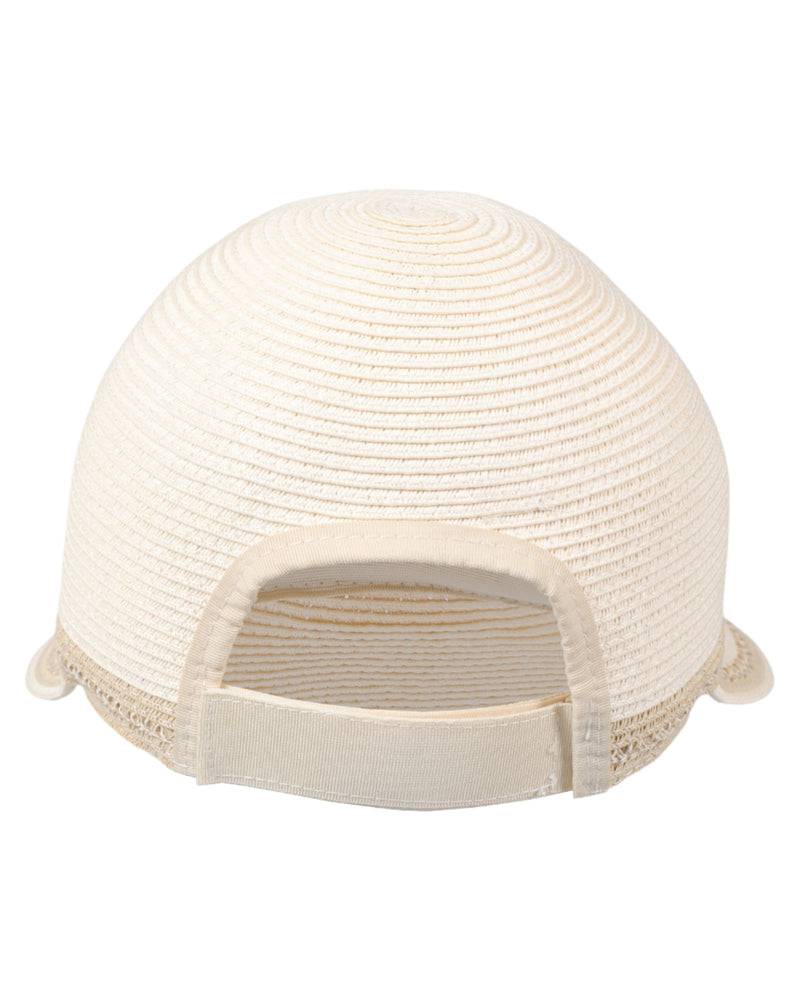 Loevenich Baseball Cap aus softer melange Papierborte-Creme-Natur Schlussverkauf