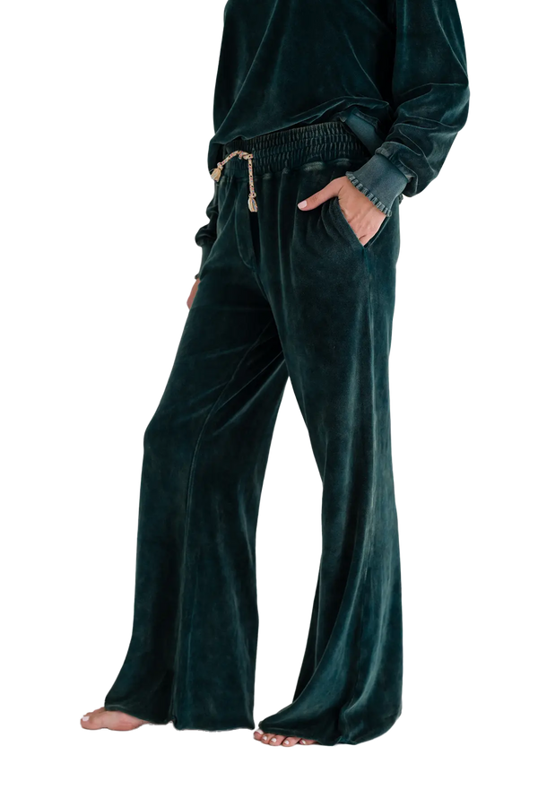 Love Joy Victory Velvet Sweathose Luna Clearance-Verkauf