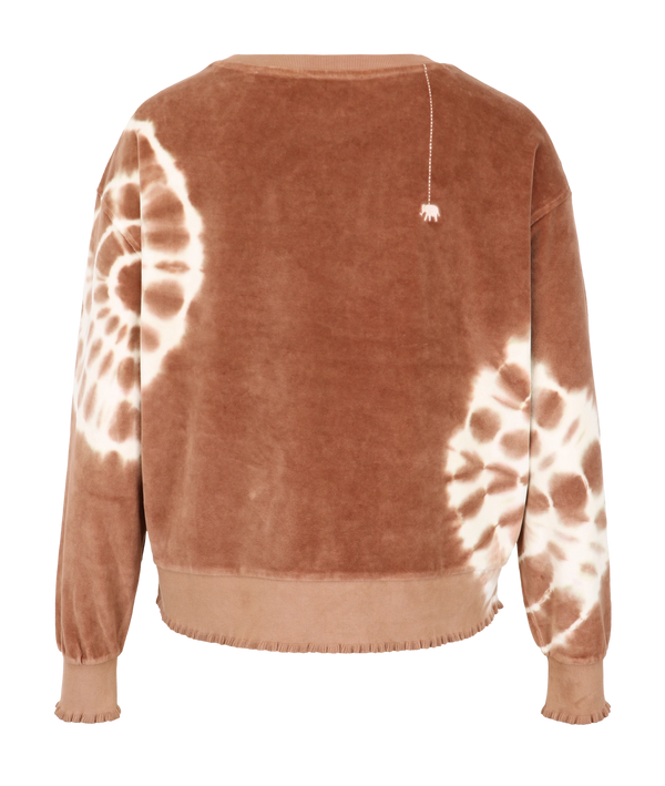 Love Joy Victory Velvet Sweatshirt Rose Tie & Dye Limitierter Zeitrabatt
