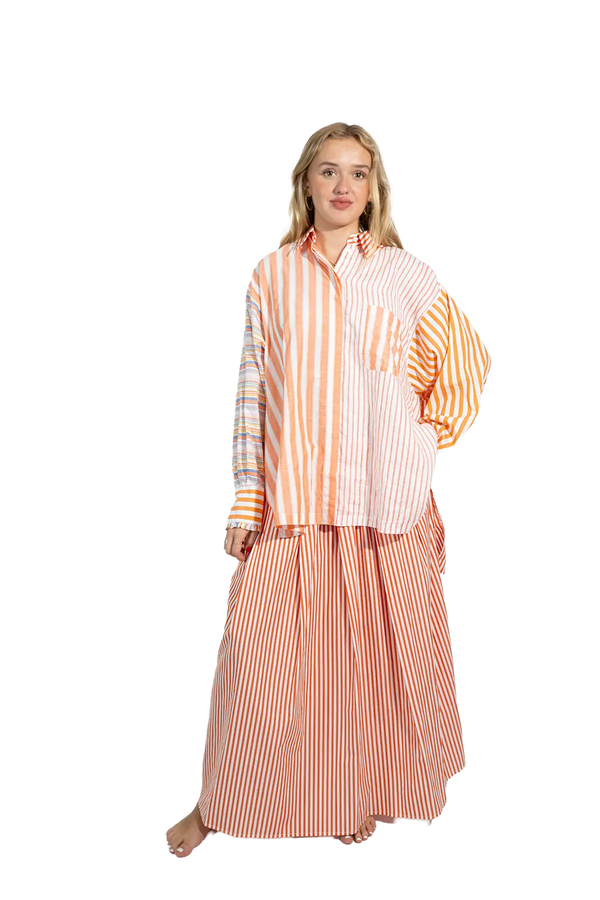Love Joy Victory RE-BIRTH PATCHWORK BLUSE Strelitza Exklusive Angebote