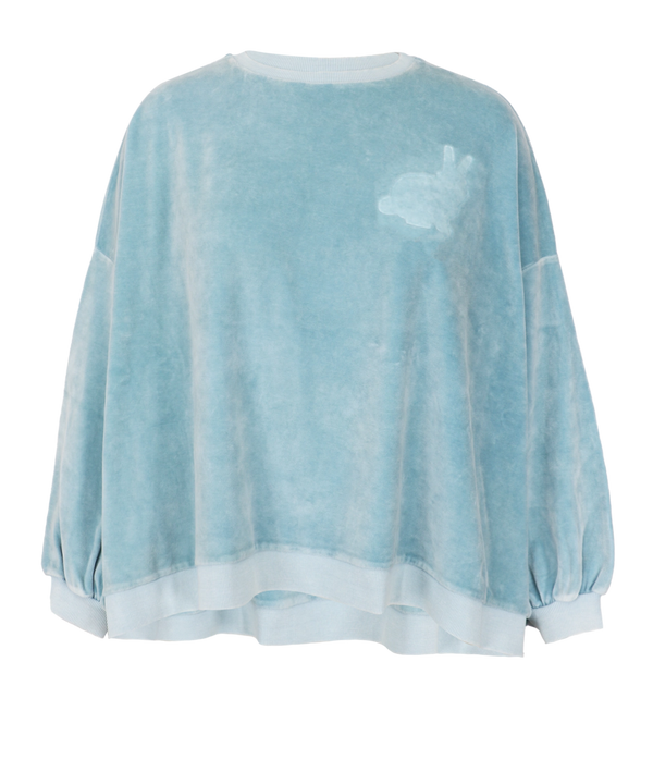 Love Joy Victory Velvet Oversize Sweatshirt Izar Blitzangebot
