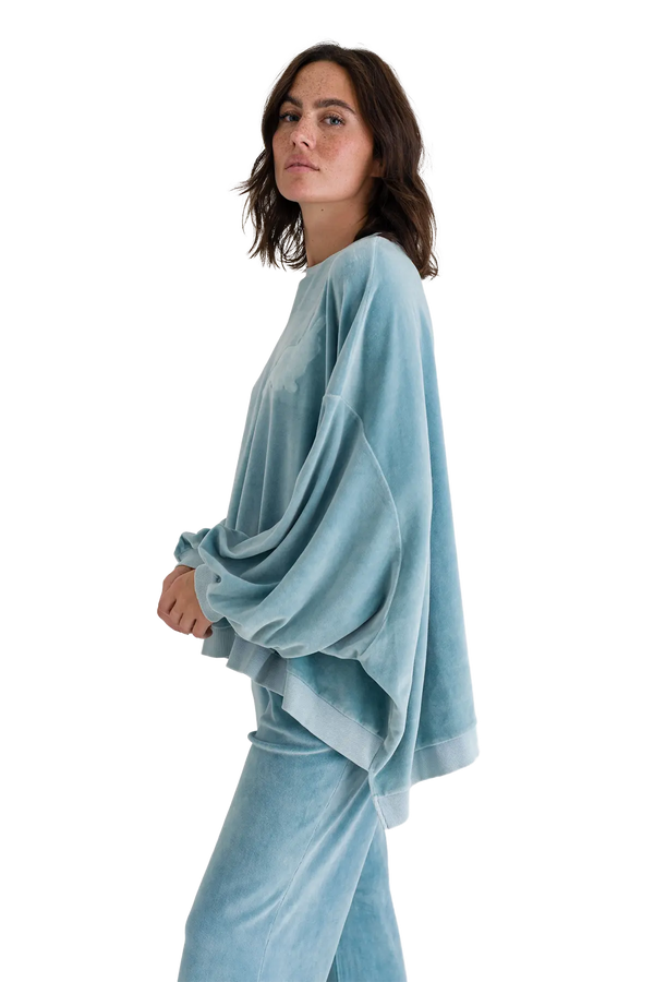 Love Joy Victory Velvet Oversize Sweatshirt Izar Blitzangebot