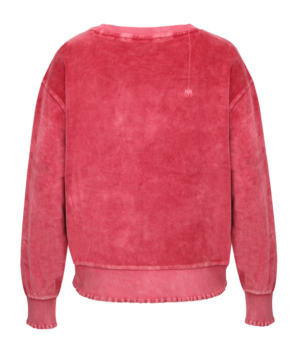 Love Joy Victory Velvet SWEATSHIRT ROSE Neueste Stile