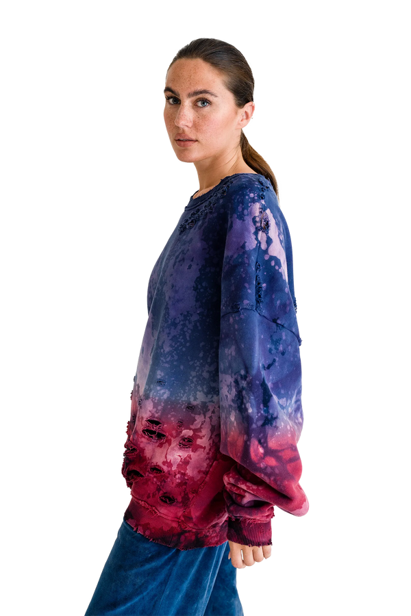 Love Joy Victory Oversize Sweatshirt Rana Clearance-Verkauf