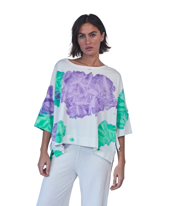 Love Joy Victory T-SHIRT Batik ROSITA Im Verkauf