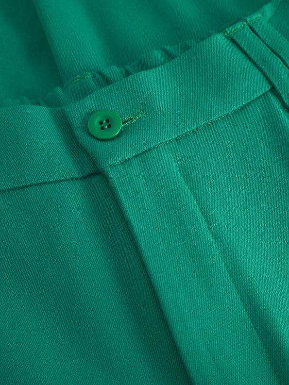 ﻿Mademoiselle YéYé Bundfaltenhose schmal zulaufend aus Gabardine VIP-Rabatte