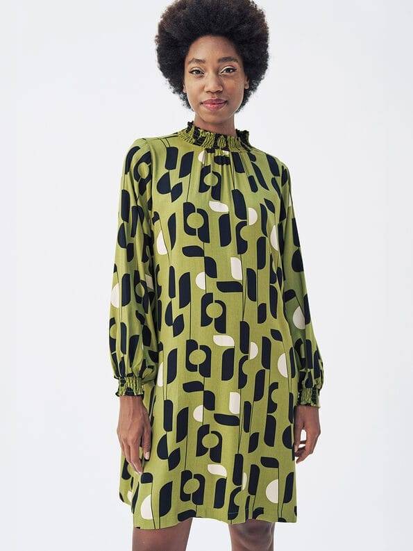 Mademoiselle YéYé A-Linien Kleid aus Ecovero by Lenzing Wochenangebot