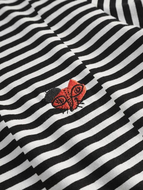Mademoiselle YéYé Leichter Sweater mit Stickerei aus Bio-Baumwolle Nur für heute