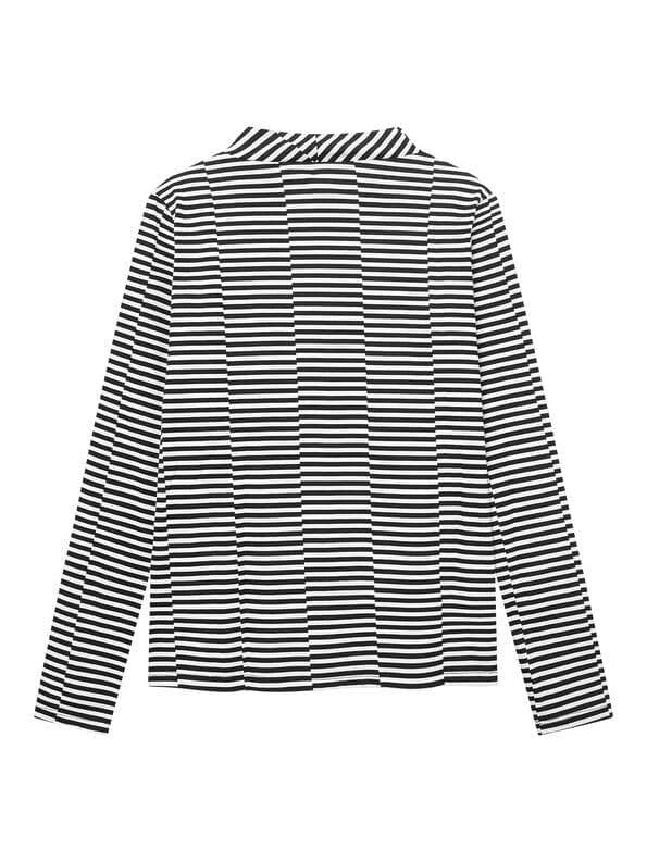 Mademoiselle YéYé Longsleeve mit Stehkragen aus Bio-Baumwolle Vierteljährliche Förderung