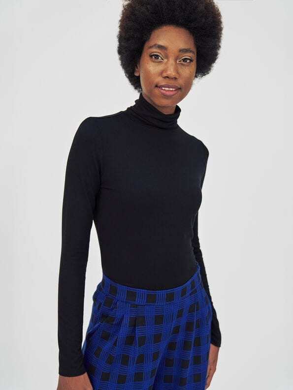 Mademoiselle YéYé Jersey Rollkragen aus Ecovero by Lenzing Clearance-Verkauf