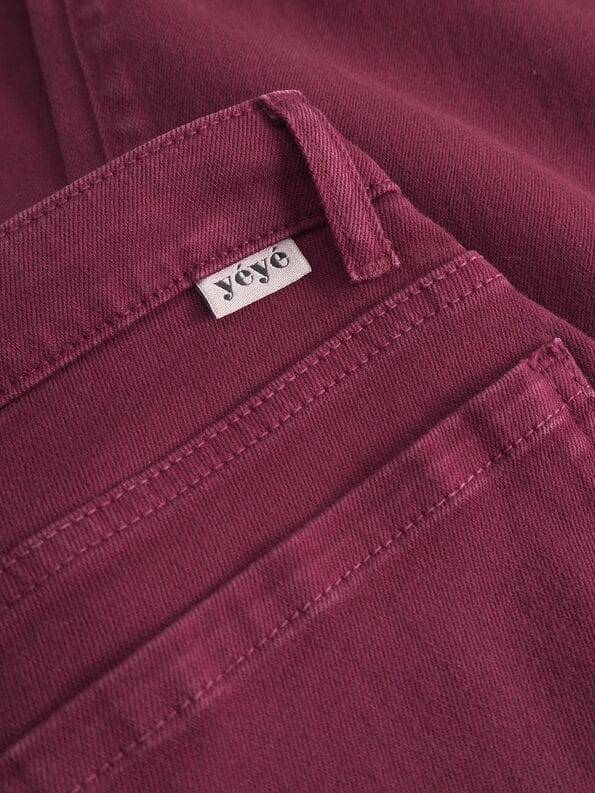 Mademoiselle YéYé Jeans Hose mit weitem Bein aus Bio-Baumwolle Speichern exportieren