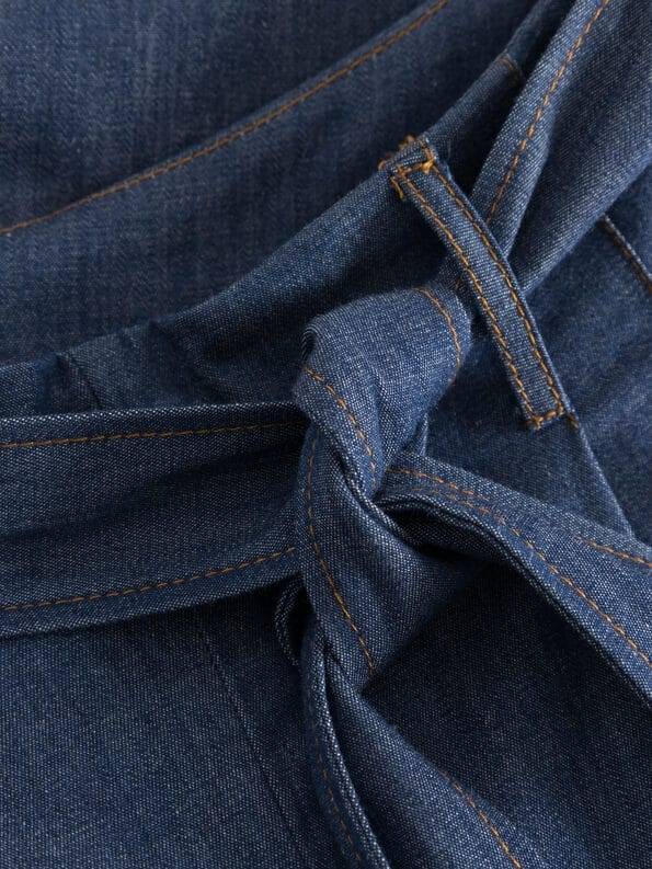 Mademoiselle YéYé Jeans Short mit weitem Bein aus Bio-Baumwolle Angebote