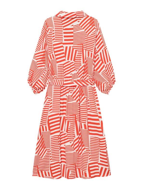 Mademoiselle YéYé Kleid mit V-Ausschnitt aus EcoVero by Lenzing Black Friday