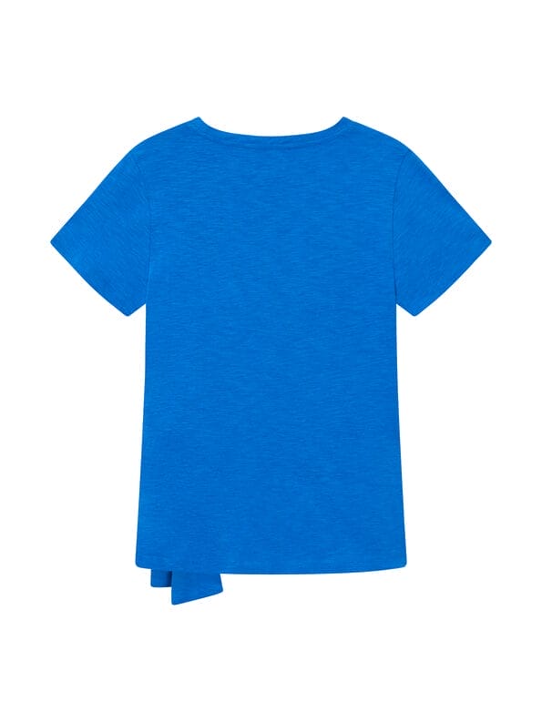 Mademoiselle YéYé Shirt mit Knotendetail aus Bio-Baumwolle Muttertagsangebot