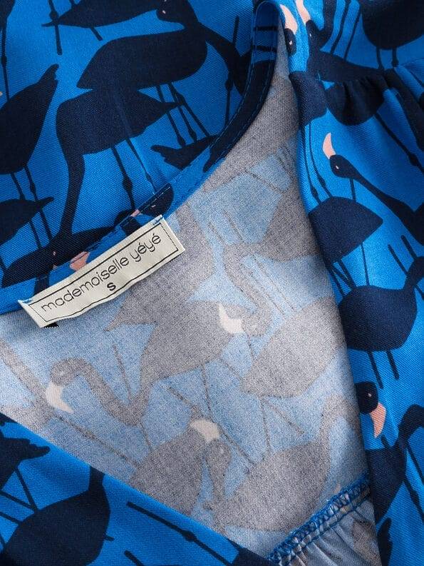 Mademoiselle YéYé Bluse mit Bindeband aus EcoVero by Lenzing Valentinstagsangebot