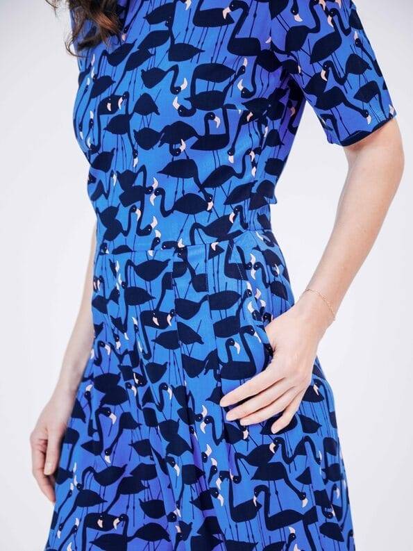 Mademoiselle YéYé Jumpsuit mit verkürztem Bein aus EcoVero by Lenzing Jubiläumsangebot
